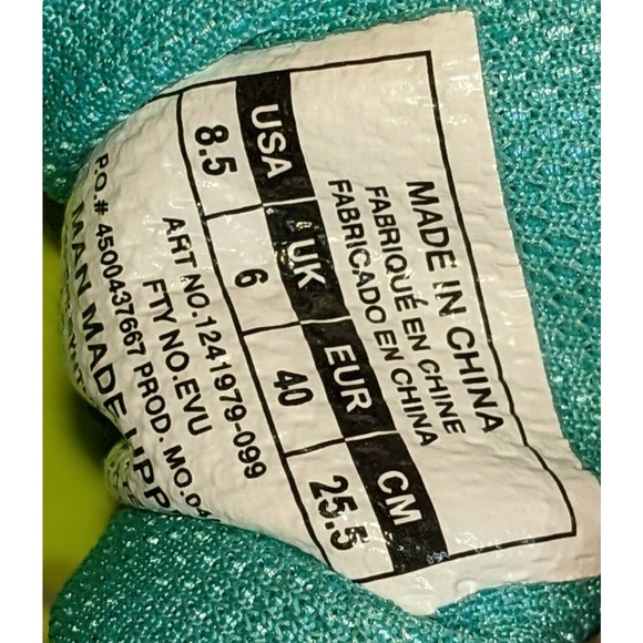 Under Armour Women's Micro G Pulse 1241971-099 Green Running Shoes Size 8.5 - Picture 6 of 6